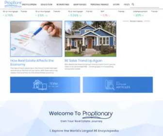 Proptionary.com(Proptionary) Screenshot