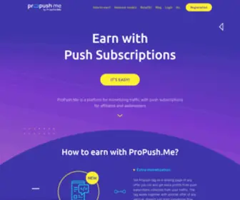 Earn with Push Subscriptions