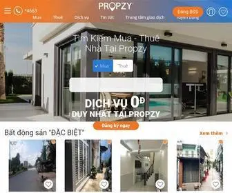 Propzy.vn(Mua Bán Nhà Đất Trọn Gói) Screenshot