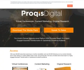 Proqisdigital.com(Website) Screenshot