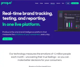 Proquoai.com(ProQuo AI) Screenshot
