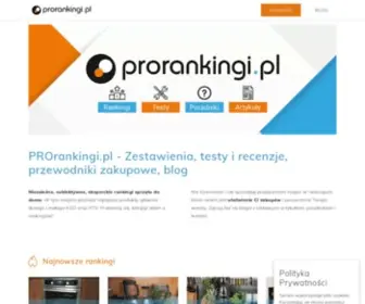Prorankingi.pl(Najlepsze rankingi) Screenshot