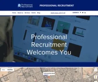 Prorcrt.com(Professional Recruitment) Screenshot