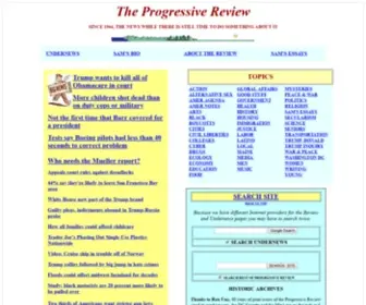 Prorev.com(PROGRESSIVE REVIEWRural hospitals are dying) Screenshot