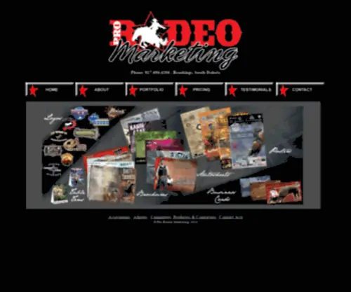 Prorodeomarketing.com(Pro Rodeo Marketing) Screenshot