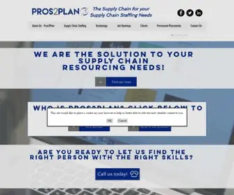 Pros2Plan.com(Staffing) Screenshot