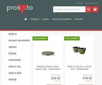 Pros3.to(V našem e) Screenshot