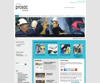 Prosac.com.pe(PROSAC S.A) Screenshot