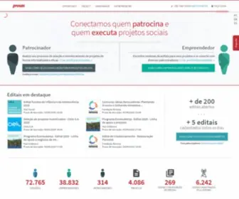 Prosas.com.br(Entre para a conversa) Screenshot