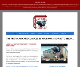 Proscarcare.com(Mansfield, Massachusetts, Rhode Island, and New England) Screenshot