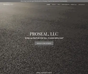 Prosealme.com(PROSEAL, LLC) Screenshot