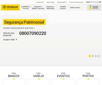 Prosegur.com.br(Prosegur Home Brasil) Screenshot