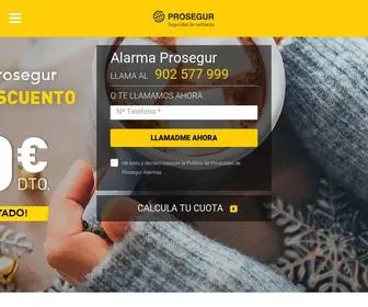 Prosegur.es(Prosegur España) Screenshot