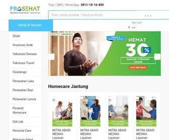 Prosehat.com(Aplikasi Kesehatan) Screenshot