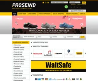 Proseind.com.ar(Proseind Seguridad Industrial) Screenshot