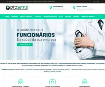 Proseme.com.br(Home) Screenshot
