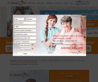Prosenior24.pl(Agencja pracy za granicą) Screenshot