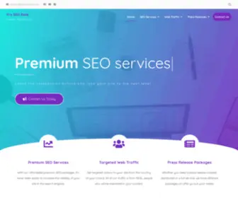 Proseorank.com(Premium SEO Services) Screenshot