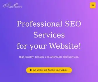 Proseoserve.com(Professional SEO Services) Screenshot