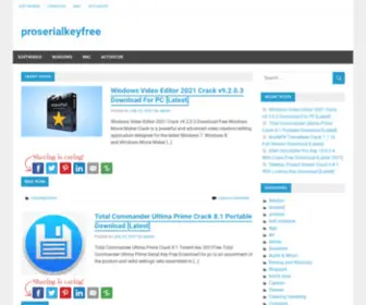 Proserialkeyfree.com(Premium Serial Keys Free) Screenshot
