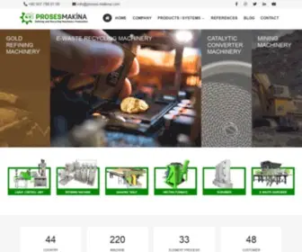Proses-Makina.com(Proses Makina Gold Refining) Screenshot