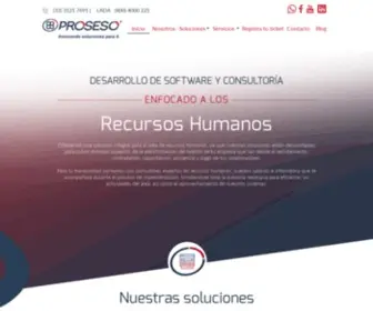 Proseso.mx(Sistema recursos humanos) Screenshot
