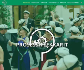 Prosessiteekkarit.fi(Aalto University School of Chemical Engineering) Screenshot