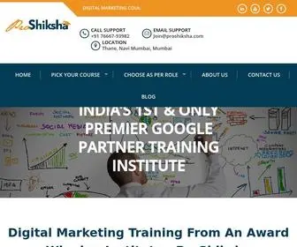 Proshiksha.com(Digital Marketing Course) Screenshot