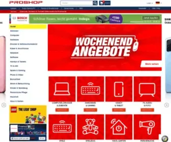 Proshop.de(Hardware & Technik Online kaufen bei) Screenshot