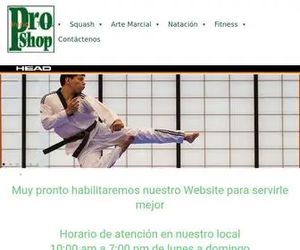 Proshopguate.com(Accesorios y equipo de tennis) Screenshot