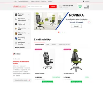 Proskolyakancelare.cz(Kancelářský nábytek a technika) Screenshot