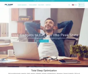 Prosleep.net(Specializing in Sleep Gadgets) Screenshot