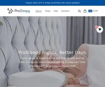 Prosleepy.com(The Original ProSleepy) Screenshot