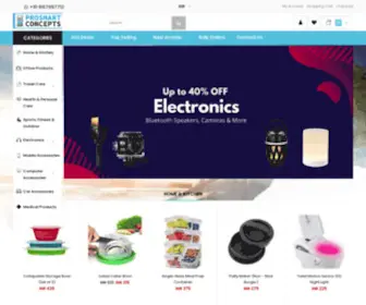 Prosmartconcepts.com(Corporate gifting solutions) Screenshot