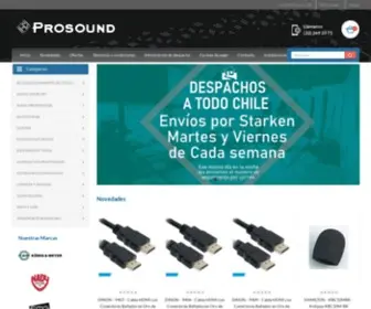 Prosound.cl(Prosound) Screenshot