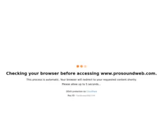 Prosoundweb.com(A tour through the carry) Screenshot
