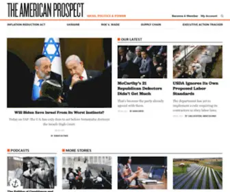 Prospect.org(The American Prospect) Screenshot