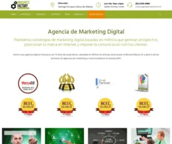 Prospectfactory.com.mx(Agencia de Marketing Digital) Screenshot
