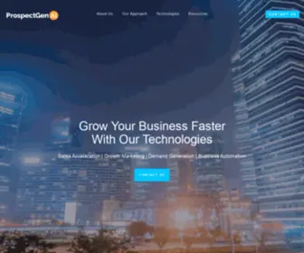 Prospectgenai.com(ProspectGen AI) Screenshot