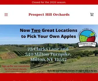 Prospecthillorchards.com(Prospect Hill Orchards) Screenshot