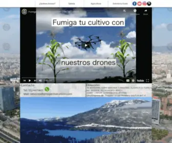 Prospective-Vision.org(Agricultura, Fotografía y Video Con Drone) Screenshot