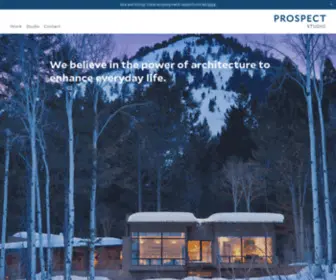 Prospectjh.com(Prospect Studio) Screenshot