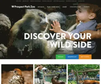 ProspectparkZoo.com(Saving Wildlife and Wild Places) Screenshot