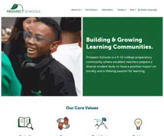 Prospectschools.org(Prospect Schools) Screenshot