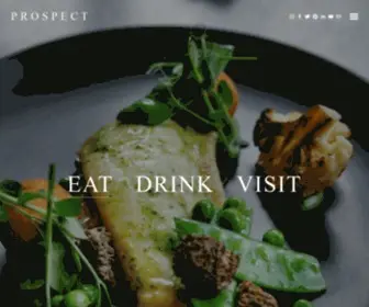 Prospectsf.com(Prospect restaurant) Screenshot