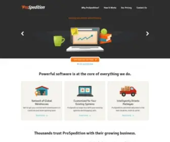 Prospedition.com(ProSpedition) Screenshot