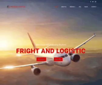 Prospeedlogistics.com(Prospeed Logistics Company) Screenshot