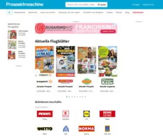 Prospektmaschine.de(Alle Prospekte und Angebote Online) Screenshot
