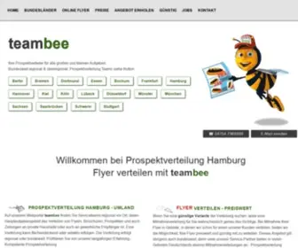 Prospektverteilung-Hamburg.de(Prospektverteilung) Screenshot