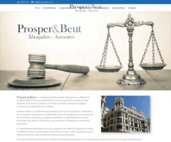 Prosperbeut.com(Asesores Legales) Screenshot